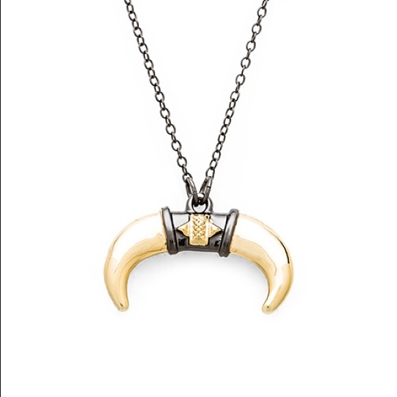 House of Harlow 1960 Jewelry - HOUSE OF HARLOW: Noble Tribe Horn necklace